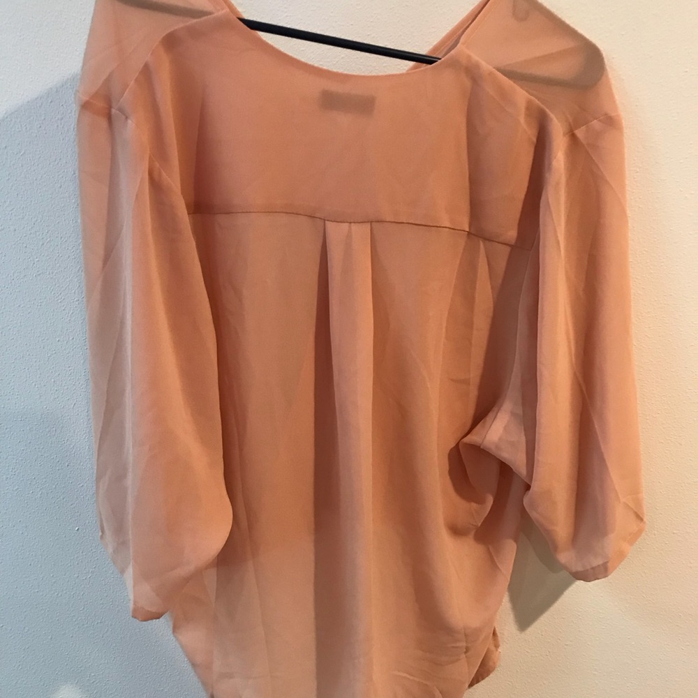 Flowy See Through Top